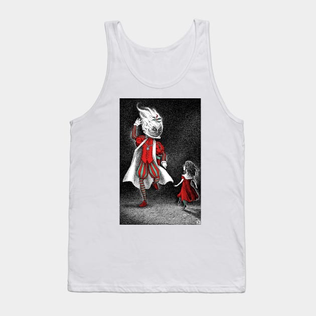 Jolly King Pudding-Head Tank Top by Haunted Nonsense